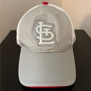 St. Louis Cardinals Baseball Adjustable Gray Cap Hat Ameritrade-New